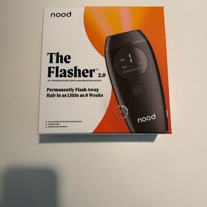 nood The Flasher 2.0 Black IPL Hair Removal Device